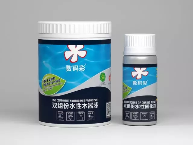 數(shù)碼彩雙組份水性木器漆，讓家具表面一抹即凈