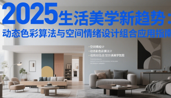 2025生活美學(xué)新趨勢(shì)：動(dòng)態(tài)色彩算法與空間情緒設(shè)計(jì)組合應(yīng)用指南
