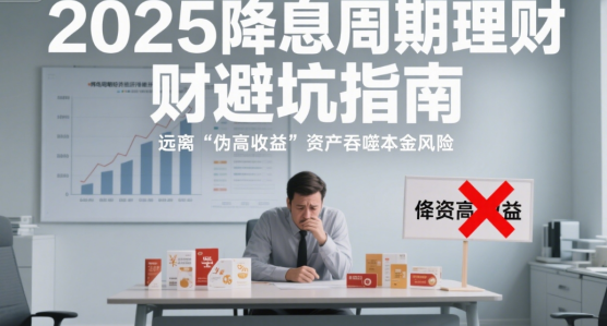 2025降息周期理財避坑指南：遠離“偽高收益”資產(chǎn)吞噬本金風(fēng)險