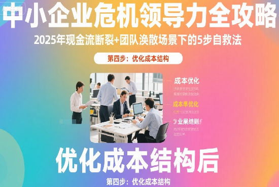 中小企業(yè)危機(jī)領(lǐng)導(dǎo)力全攻略：2025年現(xiàn)金流斷裂+團(tuán)隊(duì)渙散場景下的5步自救法